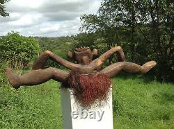 Sepik Leaping Woman From Papua New Guinea