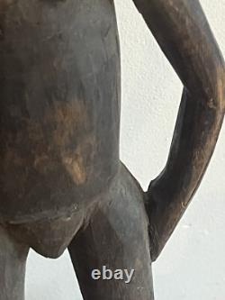 Sepik River Food Hook, hand carved pacific islands tribal art Papua New Guinea