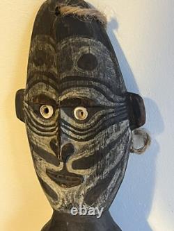 Sepik River Food Hook, hand carved pacific islands tribal art Papua New Guinea