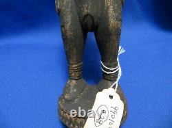 Sepik River Papua New Guinea Carved Black Beaked Bird Spirit Figure 15 Inch