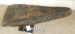 Sepik River Papua New Guinea Carved Canoe Prow, 13 inch on metal stand