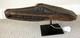 Sepik River Papua New Guinea Carved Canoe Prow, 15 inch on metal stand