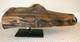 Sepik River Papua New Guinea Carved Canoe Prow, 15 inch on metal stand