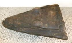 Sepik River Papua New Guinea Carved Canoe Prow, 15 inch on metal stand