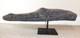 Sepik River Papua New Guinea Carved Canoe Prow, 16 inch on metal stand