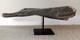 Sepik River Papua New Guinea Carved Canoe Prow, 16 inch on metal stand
