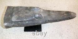 Sepik River Papua New Guinea Carved Canoe Prow, 16 inch on metal stand