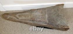 Sepik River Papua New Guinea Carved Canoe Prow, 18 inch on metal stand
