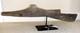 Sepik River Papua New Guinea Carved Canoe Prow, 19 inch on metal stand