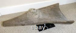 Sepik River Papua New Guinea Carved Canoe Prow, 19 inch on metal stand