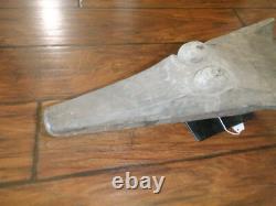 Sepik River Papua New Guinea Carved Canoe Prow, 19 inch on metal stand