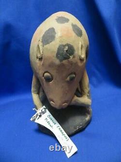 Sepik River Papua New Guinea Tikowi Carved Painted Spotted Cuscus