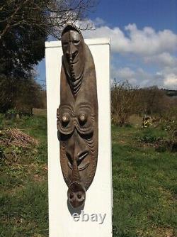 Sepik Spirit Mask From Papua New Guinea