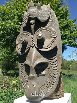 Sepik Spirit Mask From Papua New Guinea