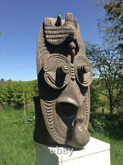 Sepik Spirit Mask From Papua New Guinea