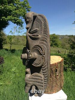 Sepik Spirit Mask From Papua New Guinea