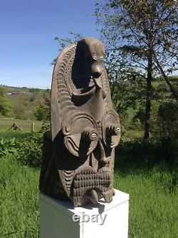 Sepik Spirit Mask From Papua New Guinea