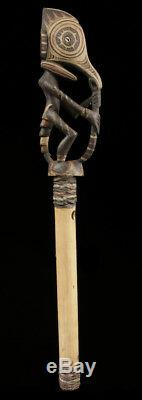 Sepik flute, traditional instrument, papua new guinea