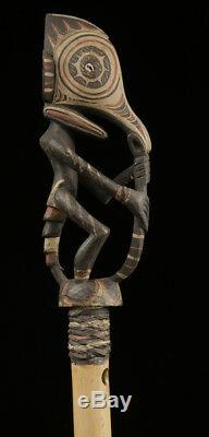 Sepik flute, traditional instrument, papua new guinea