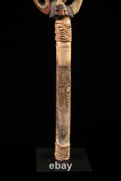 Sepik flute, traditional instrument, papua new guinea, oceanic art