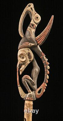 Sepik flute, traditional instrument, papua new guinea, oceanic art