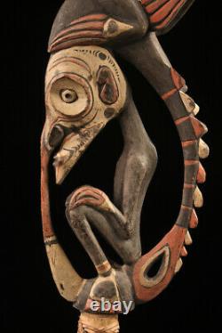 Sepik flute, traditional instrument, papua new guinea, oceanic art