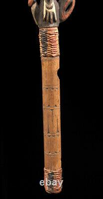 Sepik flute, traditional instrument, papua new guinea, oceanic art