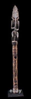 Sepik flute, traditional instrument, papua new guinea, oceanic art, tribal art