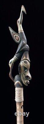 Sepik flute, traditional instrument, papua new guinea, oceanic art, tribal art