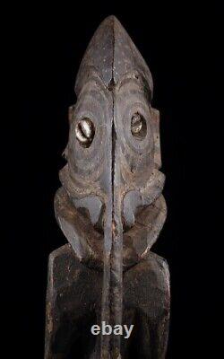 Sepik flute, traditional instrument, papua new guinea, oceanic art, tribal art