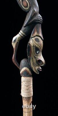 Sepik flute, traditional instrument, papua new guinea, oceanic art, tribal art