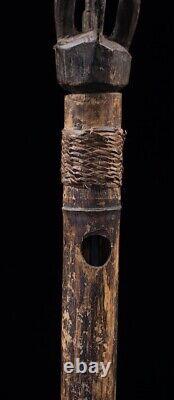 Sepik flute, traditional instrument, papua new guinea, oceanic art, tribal art