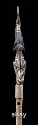 Sepik flute, traditional instrument, papua new guinea, oceanic art, tribal art