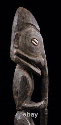 Sepik flute, traditional instrument, papua new guinea, oceanic art, tribal art