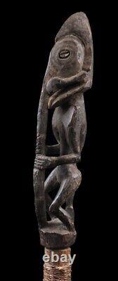 Sepik flute, traditional instrument, papua new guinea, oceanic art, tribal art