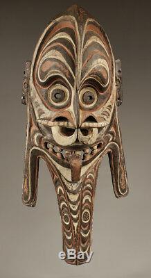 Sepik mask, oceanic tribal art, blackwater area, papua new guinea