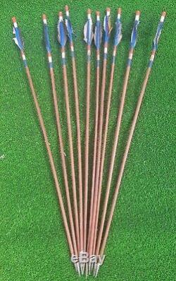 Set Of 10 Arrows (spares For My Archery Sets Please See My Other Listings)