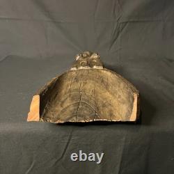 Signed Sepik River Crocodile Canoe Prow New Guinea Ron Perry Provenance
