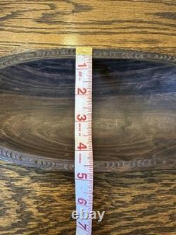 Solid carved wood bowl, Papua New Guinea, hand carved, Massim, intricate