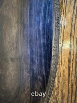 Solid carved wood bowl, Papua New Guinea, hand carved, Massim, intricate