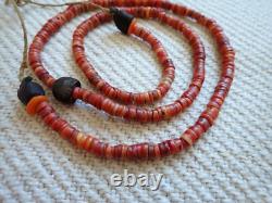 Solomon Islands Spondylous Shell Necklace Heishi Early 20th Century