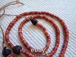 Solomon Islands Spondylous Shell Necklace Heishi Early 20th Century