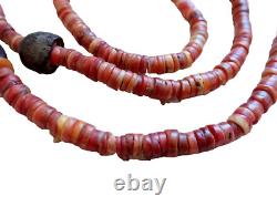 Solomon Islands Spondylous Shell Necklace Heishi Early 20th Century