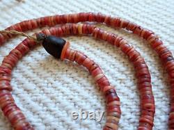 Solomon Islands Spondylous Shell Necklace Heishi Early 20th Century