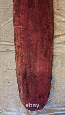 Spirit Board Papua New Guinea Small Face Mid Century Hand Carved Excellent