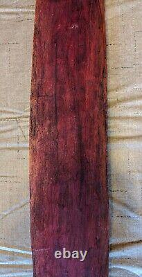 Spirit Board Papua New Guinea Small Face Mid Century Hand Carved Excellent