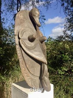 Spirit Mask From The Sepikriver Region Of Papua New Guinea