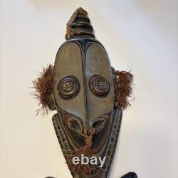 Statue Sculpture Wood Oceanic Art Papua New Guinea Antique Oceania