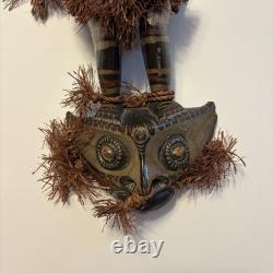 Statue Sculpture Wood Oceanic Art Papua New Guinea Antique Oceania
