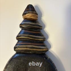 Statue Sculpture Wood Oceanic Art Papua New Guinea Antique Oceania